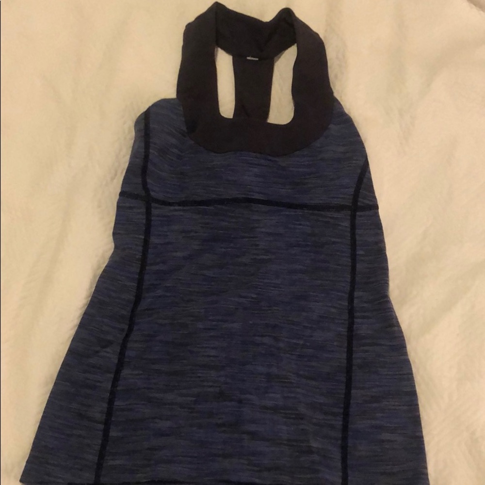 Lululemon tank with built in bra